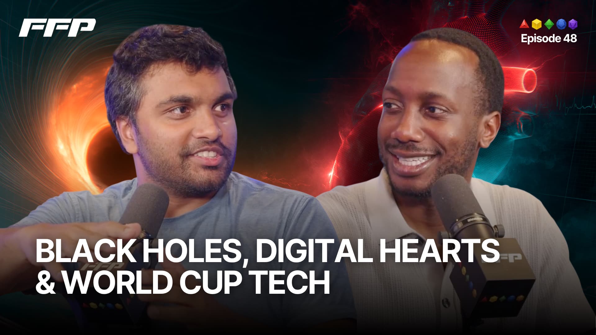 Black Hole Movies, Digital Heart Twins, and World Cup Tech