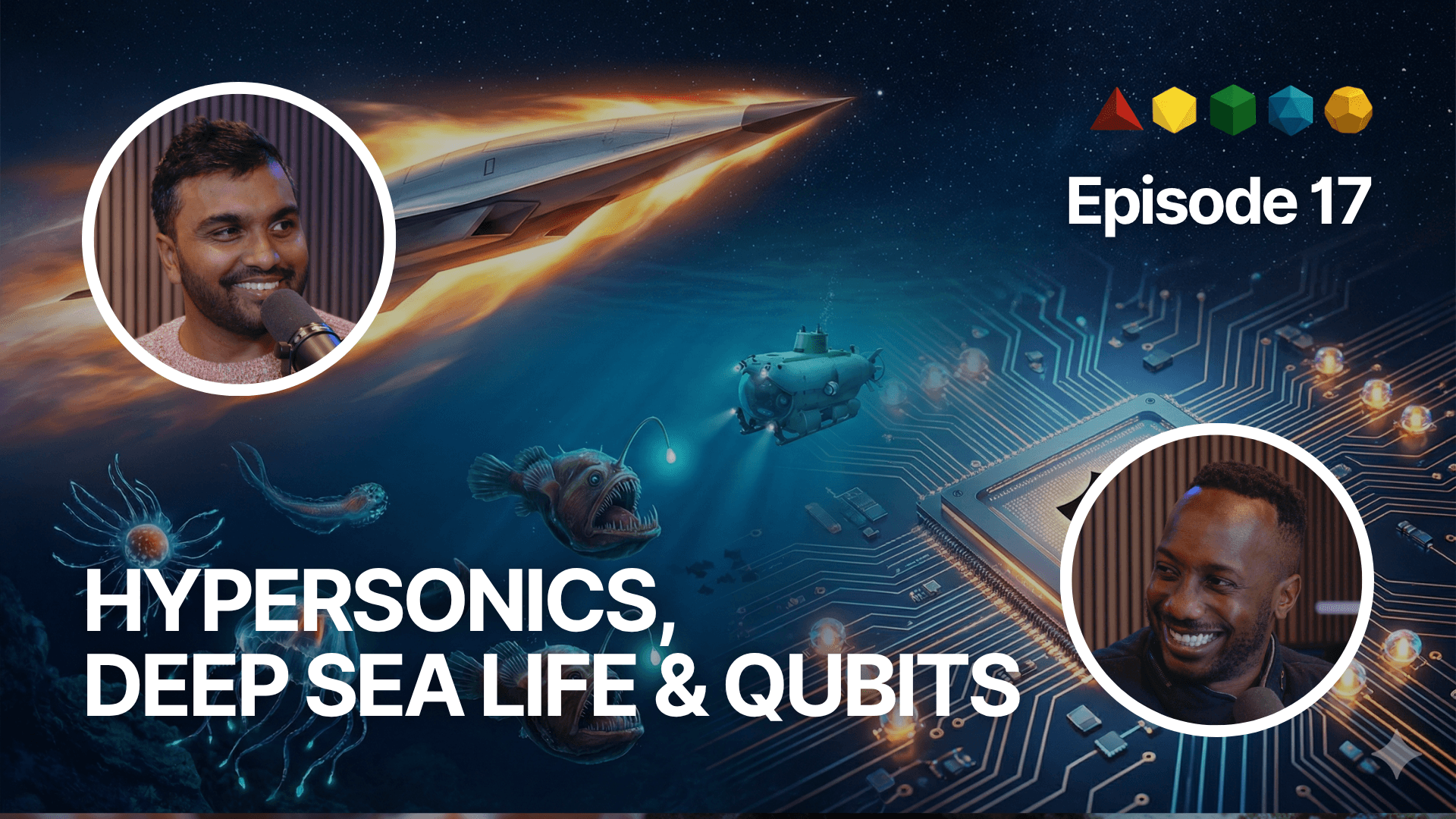 Hypersonic Physics, Deep Sea Life & Princeton's Millisecond Qubits